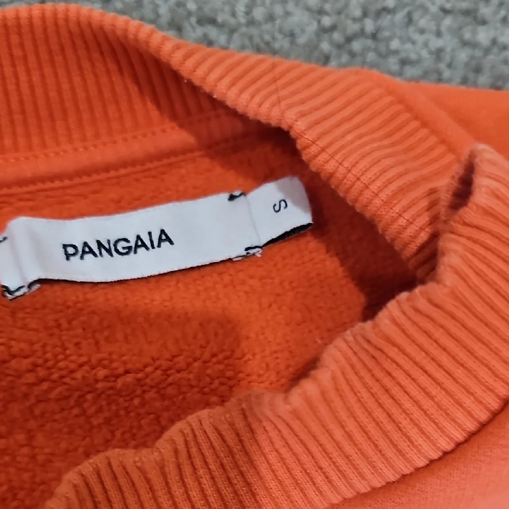 Women's Cozy Crewneck Sweatshirt & Jogger Set - Orange PANGAIA - Picture 6 of 6